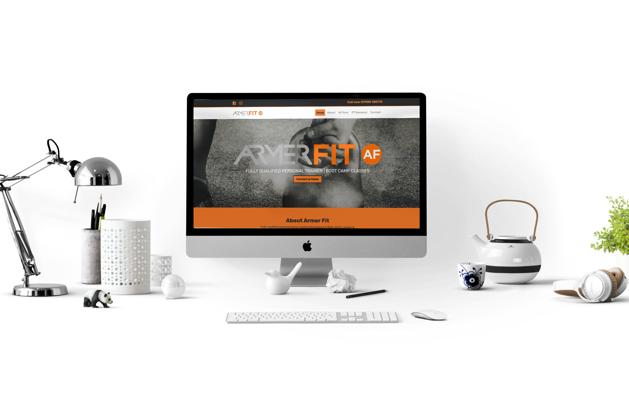 Armer Fit Personal Trainer Web Design